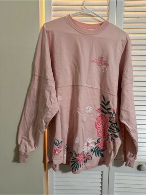Disney Pink Floral Long-Sleeve Jersey Top